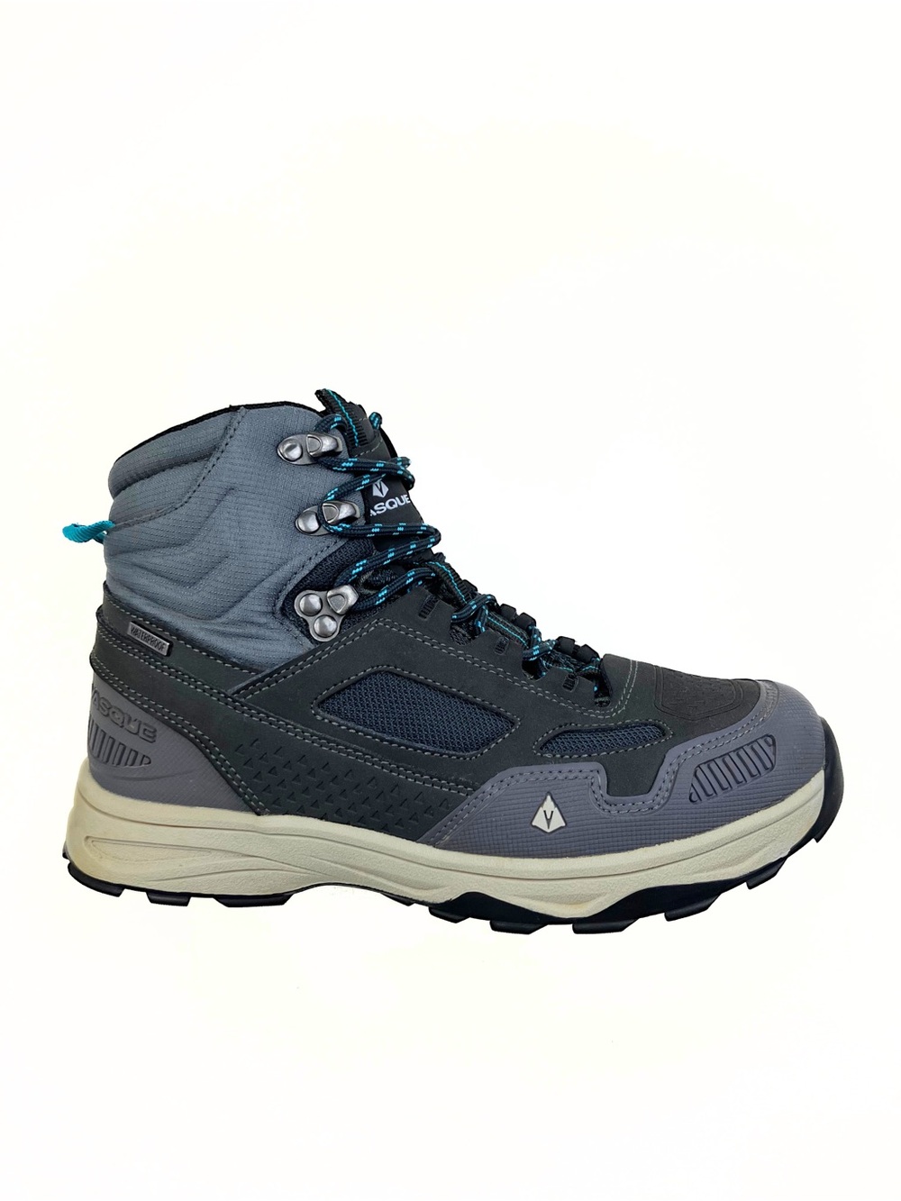 Vasque Breeze AT UltraDry Kids Hiking Boots Gray Sz 5
